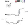 MERCE 1634908114 Catalytic Converter